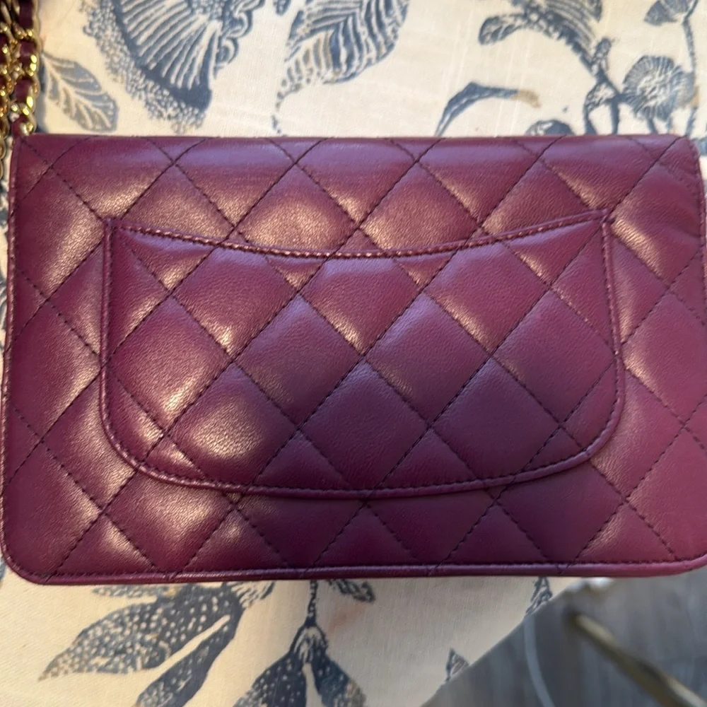 Chanel WOC- Purple Chanel 2.55 reissue - Picture 3 of 8
